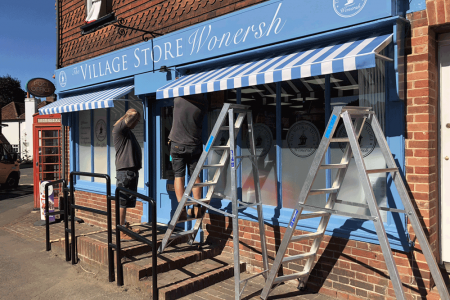 5 Installing awning